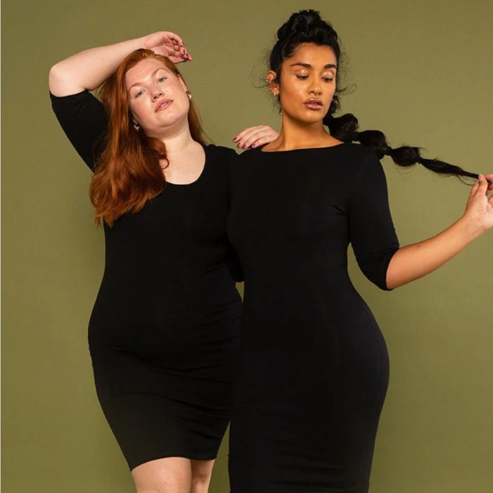Manners London Chama Reversible Stretch Pencil Dress